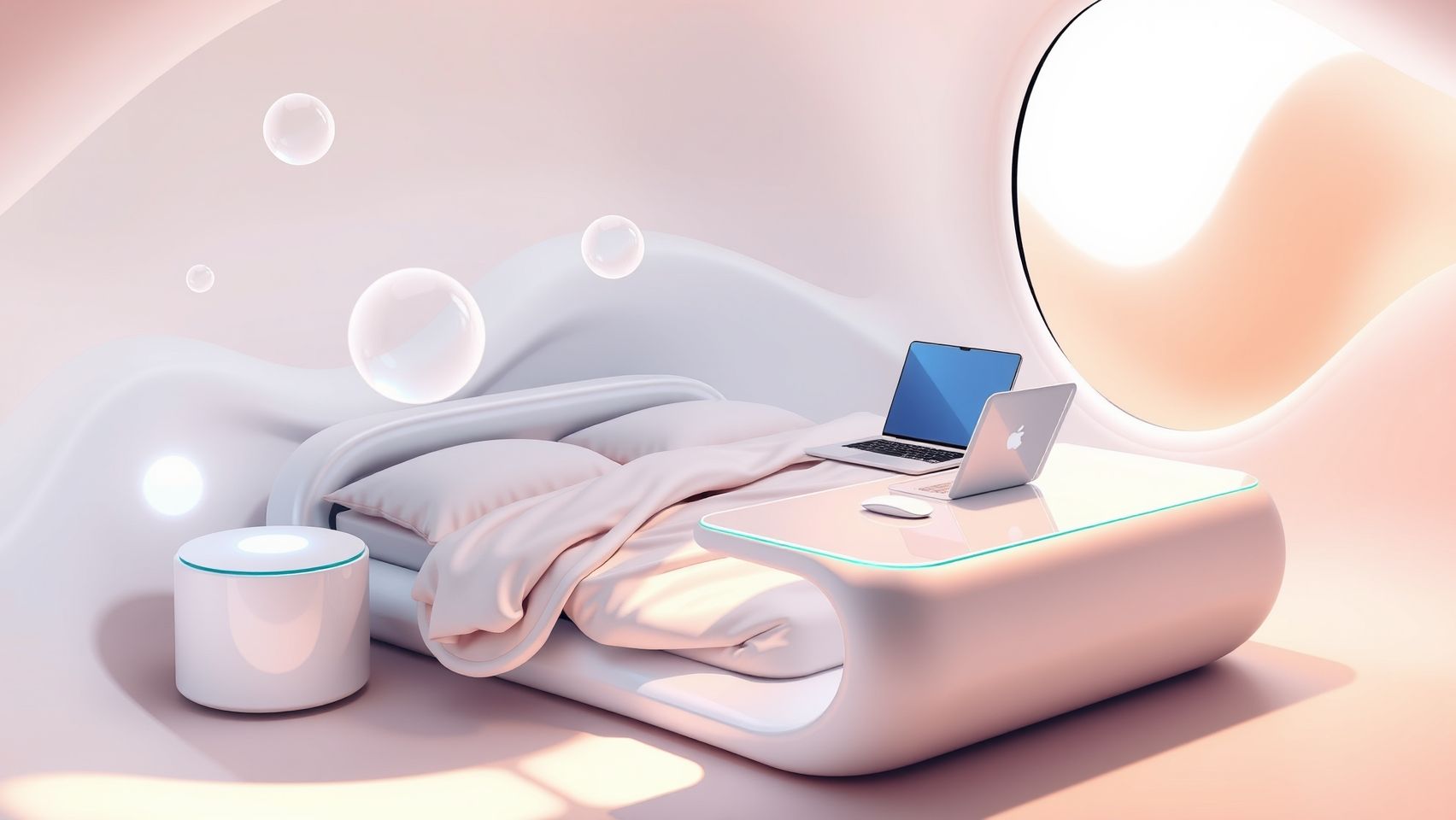 Tech Tools: Creating an Ergonomic and Organized Bed Office Space